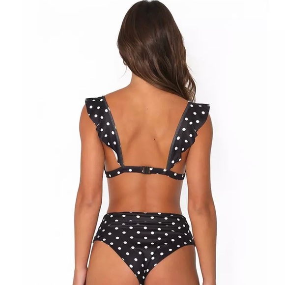 ♡ high waisted ruffle top bikini set ♡ - Picture 9 of 11
